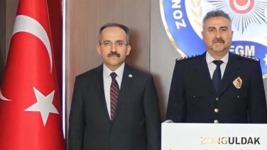 Zonguldak’ın En Başarılı Devlet Adamları Cumhuriyet Savcısı Abdurrahim Alan ve En Başarılı Çalışkan Emniyet Müdürü Fahri Aktaş’