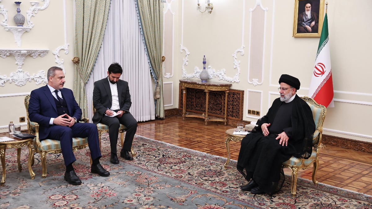 Dışişleri Bakanı Fidan, İran Cumhurbaşkanı Reisi ile görüştü