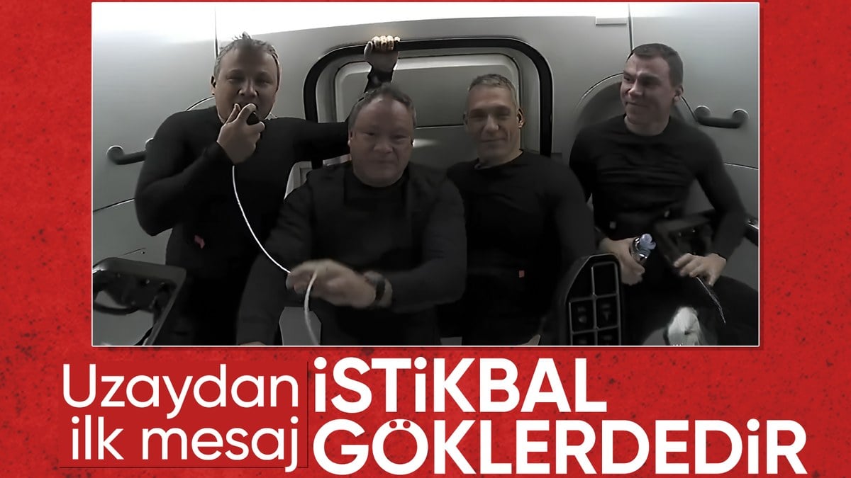 Türkiye'nin ilk astronotu Alper Gezeravcı'nın uzaydaki ilk mesajı: İstikbal göklerdedir « Türkiye'nin Sesi Gazetesi Resmi İnternet Sitesi