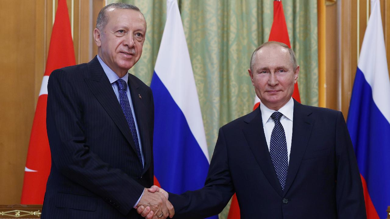 Cumhurbaşkanı Erdoğan Putin ile görüştü