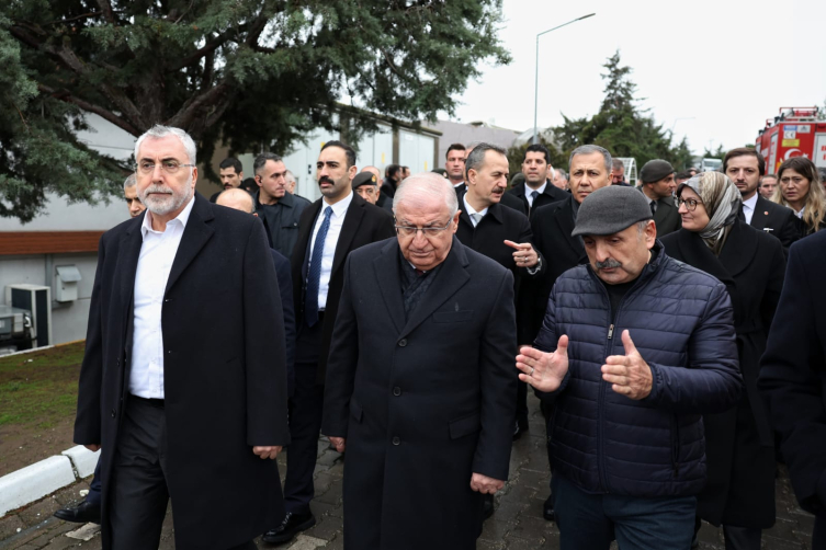 Bakan Güler, Balıkesir’deki patlama sonrası incelemelerde bulundu