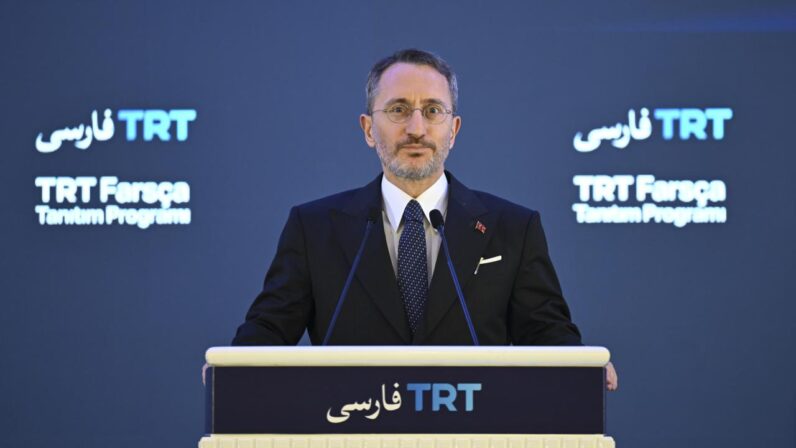 Fahrettin Altun: TRT Farsça bizim hakikat mücadelemizin bir eseridir