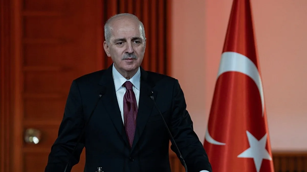 TBMM Başkanı Numan Kurtulmuş’tan ‘Demokratik Suriye’ mesajı!