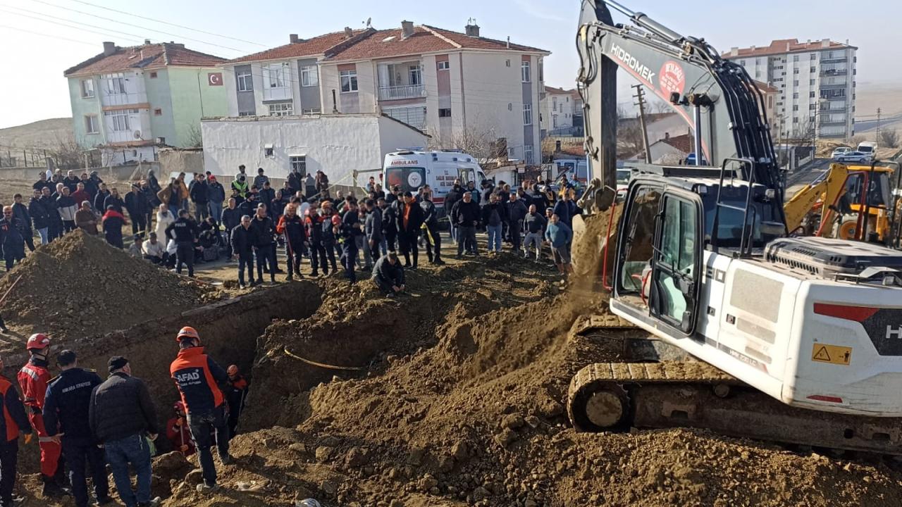 Ankara’da bir inşaatta göçük: 2 işçi hayatını kaybetti