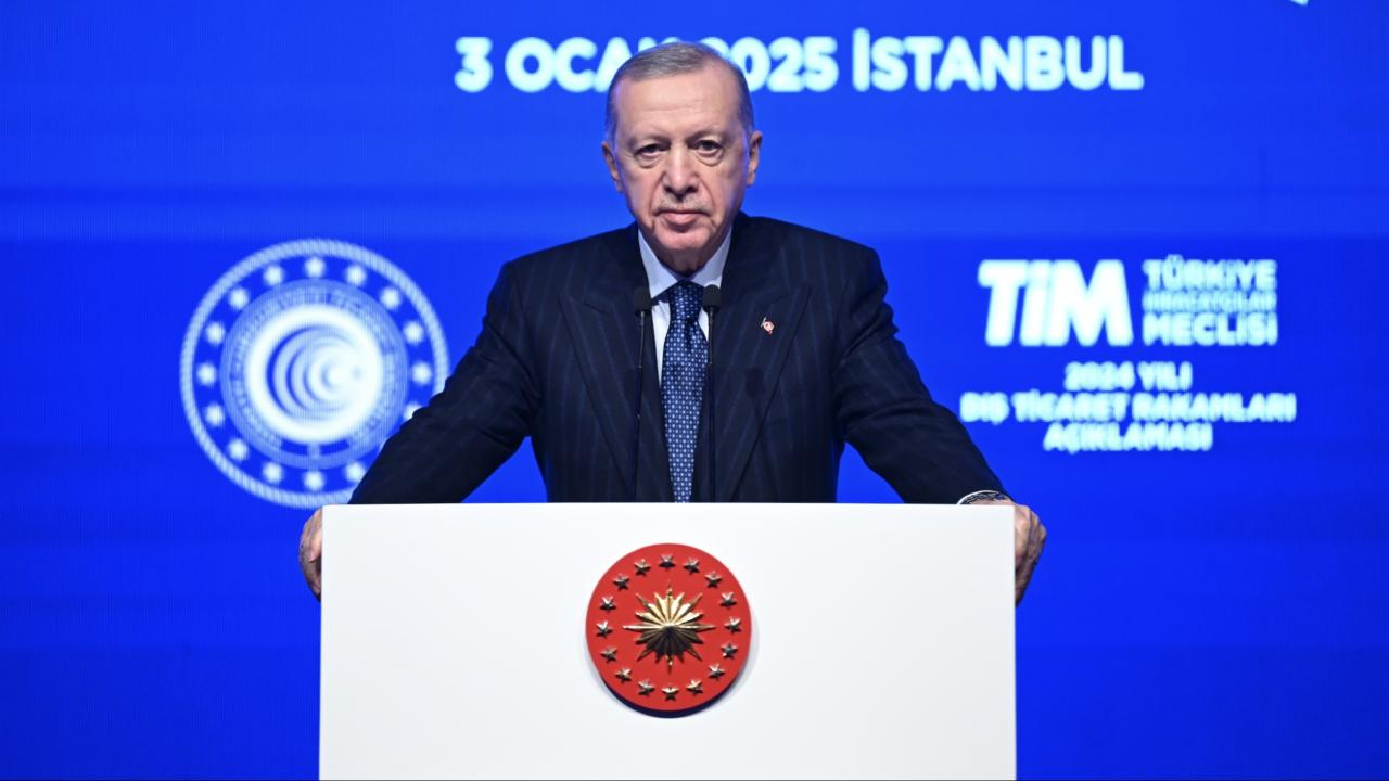 Cumhurbaşkanı Erdoğan: 2024 yılı ihracatımız 262 milyar dolara çıktı