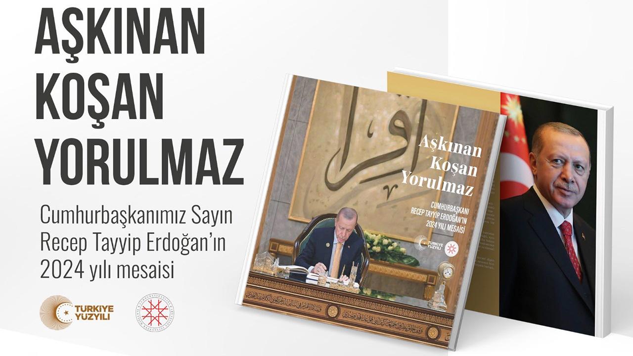 Cumhurbaşkanı Erdoğan’ın hizmetleri “Aşkınan Koşan Yorulmaz” kitabında anlatıldı