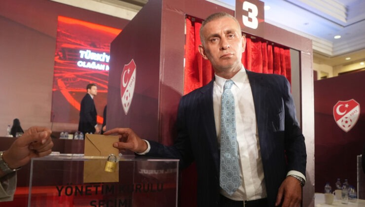 İbrahim Hacıosmanoğlu, TFF Başkanı seçildi