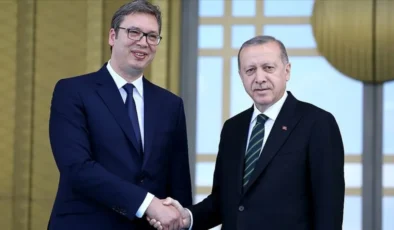 Başkan Erdoğan Sırbistan Cumhurbaşkanı Vucic ile görüştü