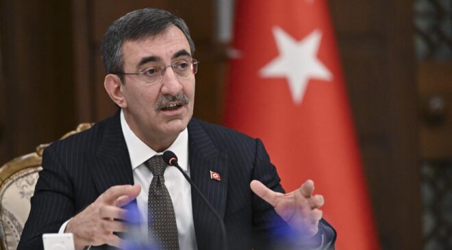 Cevdet Yılmaz, ‘Ukrayna için barış ve güvenlik’ toplantısına katıldı