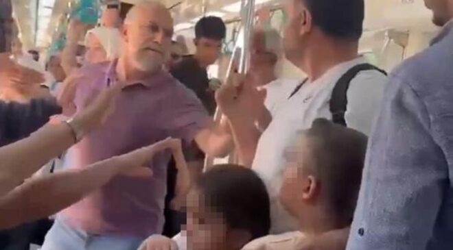 Marmaray’da babayı darbeden şüpheliye 4 yıla kadar hapis istemi