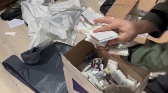 Son 6 ayda 451 milyon liralık kaçak sigara yakalandı