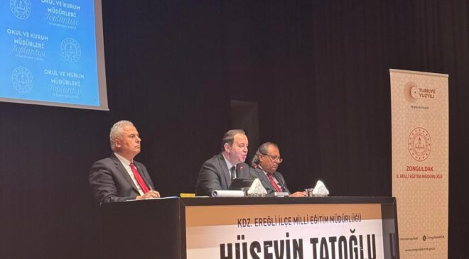 Kdz.Ereğli’de Okul ve Kurum Müdürleri Toplantısı Gerçekleştirildi