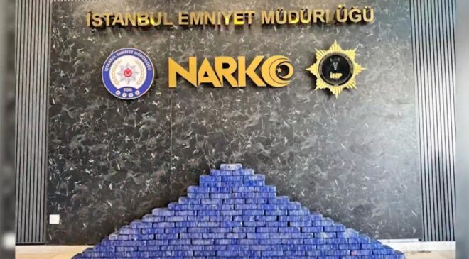 İstanbul’da zehir tacirlerine operasyon: 500 kilograma yakın uyuşturucu ele geçirildi