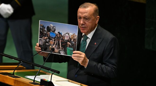 Cumhurbaşkanı Erdoğan’ın diplomasi trafiğinin merkezinde Gazze yer aldı