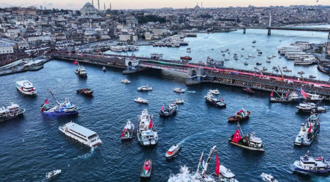 Kabine üyelerinden Filistin’e destek mitingine ilişkin paylaşım
