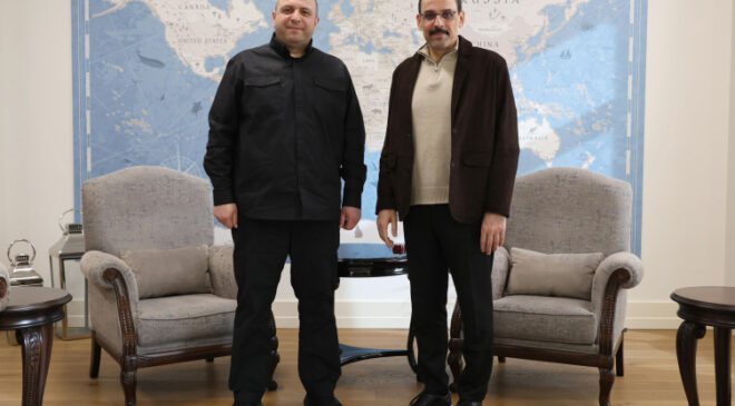 MİT Başkanı Kalın, Ukrayna Ulusal Güvenlik ve Savunma Konseyi Sekreteri Umerov ile görüştü