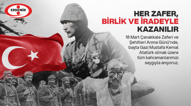 Erdemir 18 Mart Çanakkale İlanı