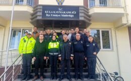 Manisa İl Emniyet Müdürü Aktaş’tan ilçelere denetim türü Gerçekleştirdi.