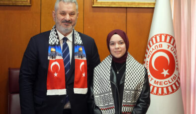 Gazzeli Meryem, Cumhurbaşkanı Erdoğan ile görüşme hayalini gerçekleştirdi