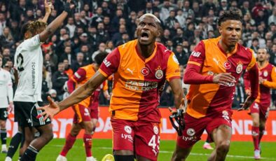 Süper Lig’deki derbide Galatasaray, Beşiktaş’ı 10 yendi