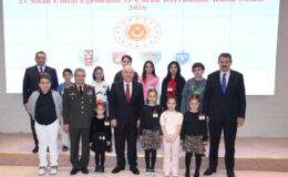 Bakan Güler, şehit ve gazi çocuklarıyla bir araya geldi