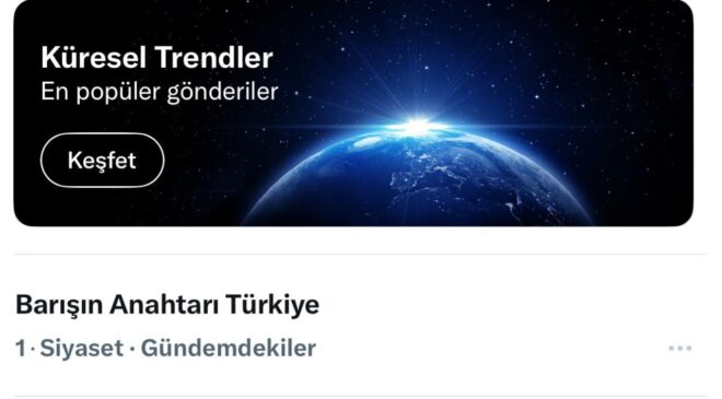 ‘Barışın Anahtarı Türkiye’ dünyada gündem oldu