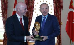Cumhurbaşkanı Erdoğan FIFA Başkanı Infantino’yu kabul etti