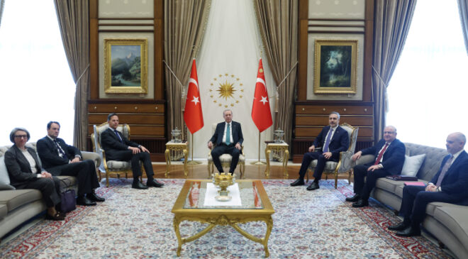 Cumhurbaşkanı Erdoğan NATO Genel Sekreteri Rutte’yi kabul etti