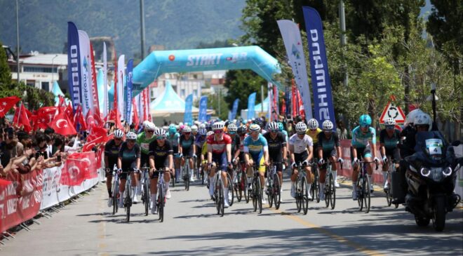 Cumhurbaşkanlığı Türkiye Bisiklet Turu’nda AydınMarmaris etabı başladı