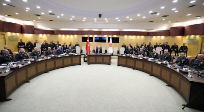 Milli Savunma Bakanı Güler, Değerlendirme Toplantısı’na katıldı