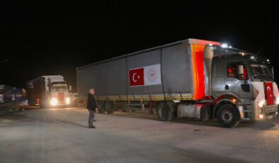 Türkiye’den İran’a 6 tırlık tıbbi yardım yola çıkıyor
