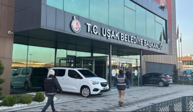 Uşak Belediyesine yönelik rüşvet soruşturması: 16 şüpheli tutuklandı