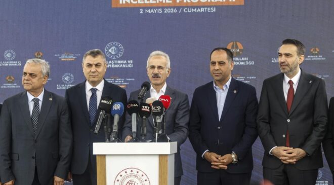 Bakan Uraloğlu: ÇeşmeliKızkalesi Otoyolu en hızlı bitirilen yol olacak