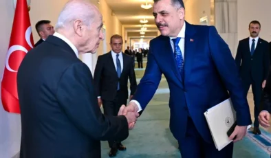 Bakan Çiftçi ve Gürlek’ten Bahçeli’ye ziyaret