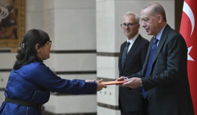 Cumhurbaşkanı Erdoğan, büyükelçilerin güven mektuplarını kabul etti