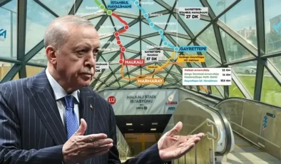 Cumhurbaşkanı Erdoğan: Halkalıİstanbul Havalimanı Metro Hattı 31 Temmuz’a kadar ücretsiz olacak