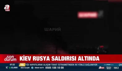 Rusya’dan Ukrayna’ya gece boyu saldırı