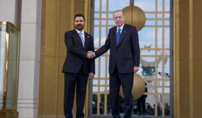 Cumhurbaşkanı Erdoğan, Irak Başbakanı Zeydi’yi resmi törenle karşıladı