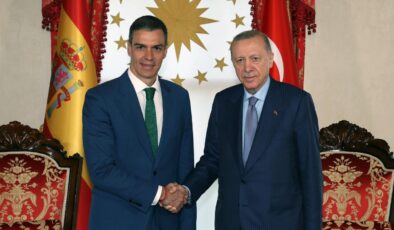 Cumhurbaşkanı Erdoğan, Pedro Sanchez ile görüştü