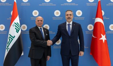 Dışişleri Bakanı Fidan, Iraklı mevkidaşı Hüseyin ile görüştü