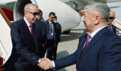 Cumhurbaşkanı Erdoğan Kırgızistan’da