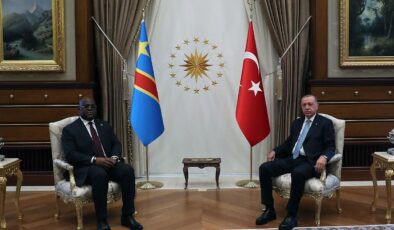 Cumhurbaşkanı Erdoğan Kongolu mevkidaşıyla görüştü