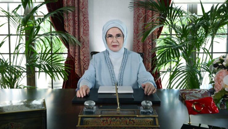 Emine Erdoğandan Ukrayna mesajı: Toplumların en büyük gücü tek yürek olabilmek