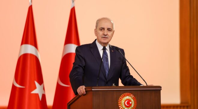 TBMM Başkanı Kurtulmuş: Siyonist çetenin zerre kadar hükmü ve itibarı yok