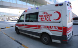 Alabora olan gemiden kurtuldu, ambulans uçakla Türkiye’ye getirildi