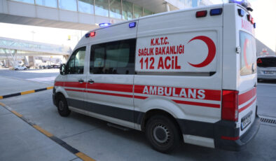 Alabora olan gemiden kurtuldu, ambulans uçakla Türkiye’ye getirildi