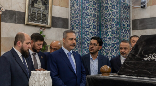 Bakan Fidan, Suriye’de ziyaretlerde bulundu