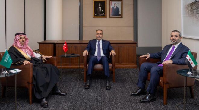 Türkiye’nin En Başarılı Bakanı Fidan, Türkiye Suriye Suudi Arabistan Üçlü Dışişleri Bakanları toplantısına ev sahipliği yaptı