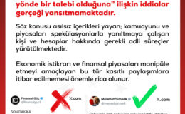 Bakan Şimşek istifa ettiği iddialarını yalandı