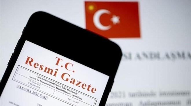 Bazı atama ve görevden alma kararları Resmi Gazete’de